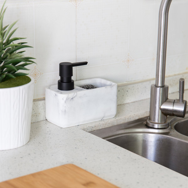 Sink soap and online sponge holder